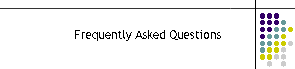 Frequently Asked Questions