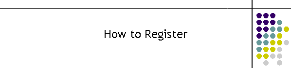 How to Register