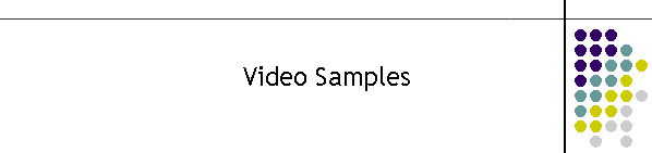 Video Samples